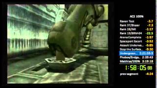 Armored Core 2 100% Speedrun 2:57:26