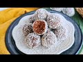 Posne čokoladne kuglice uvaljane u kokos