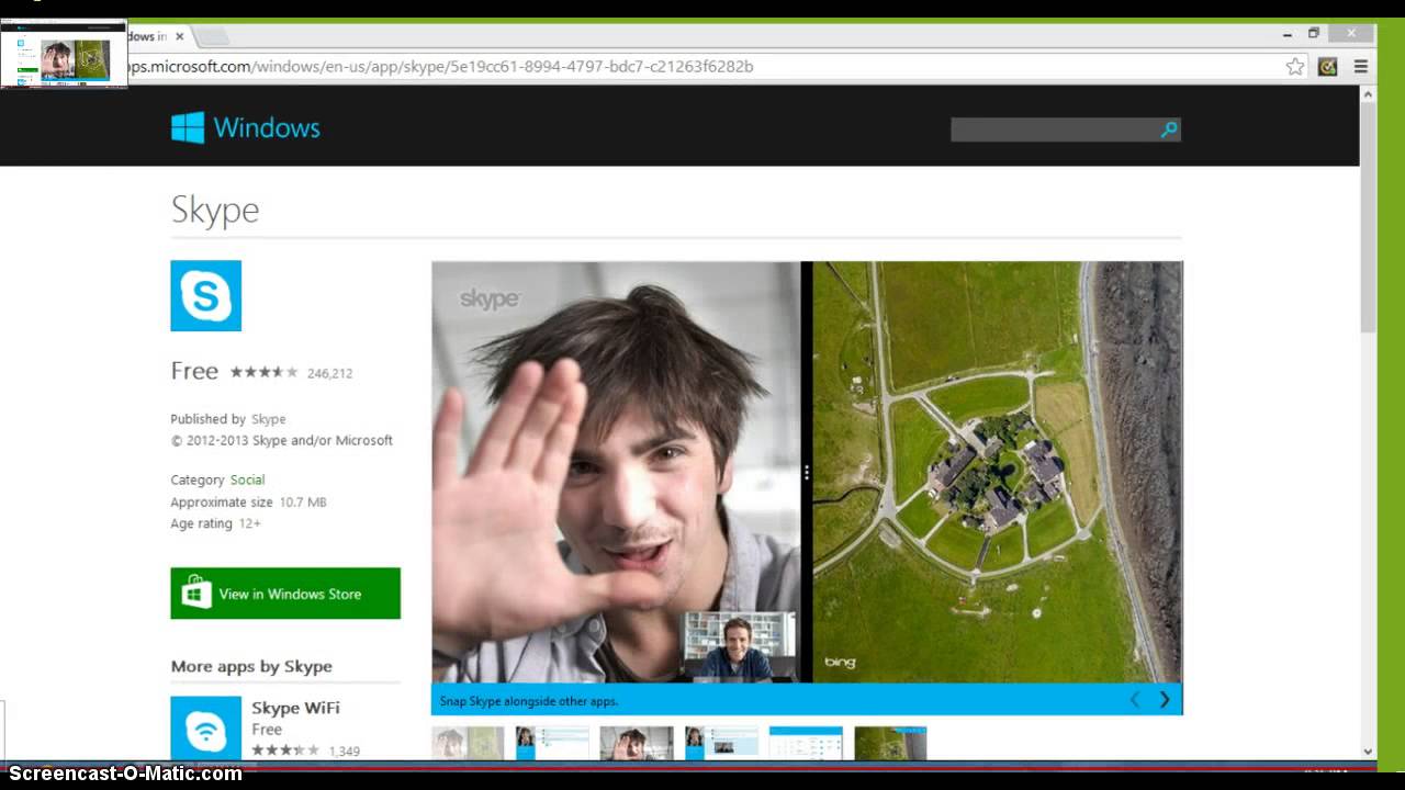How to get skype for Windows 8