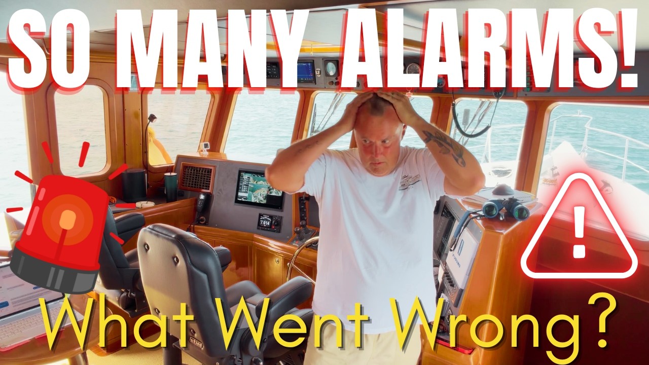 ENGINE ALARMS AT SEA! 🚨 Engine Failure? Hydraulics Lost? Chaotic Anchoring? STRESS OVERLOAD!