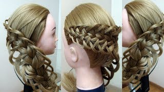 Коса Ажурная из трёх прядей Коса для девочки Hair tutorial. Коса Ажурная из трёх прядей Коса для девочки Hair tutorial.