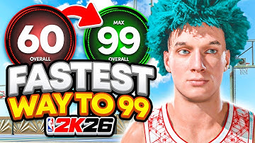FASTEST 99 OVERALL METHOD in NBA 2K26 - HOW TO GET 99 OVERALL in ONE DAY on NBA 2K26!