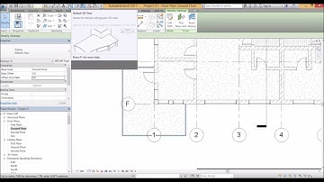 Revit 2017- Draw railing for terrace and balcony tutorial #10 آموزش ریویت به زبان دری درس دهم
