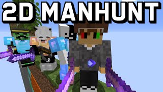 Minecraft Manhunt, but it's 2D