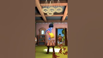 little Krishna vs Putna!!! running game #yrshorts #shorts #viral #gaming #comedy #funny #cartoon #3d