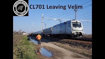 Bombardier Class 701 Departing Velim Station