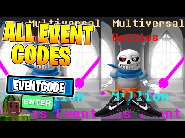 ALL *NEW* SECRET OP WORKING CODES! [8M EVENT UPDATE] Roblox Sans  Multiversal Battles! 