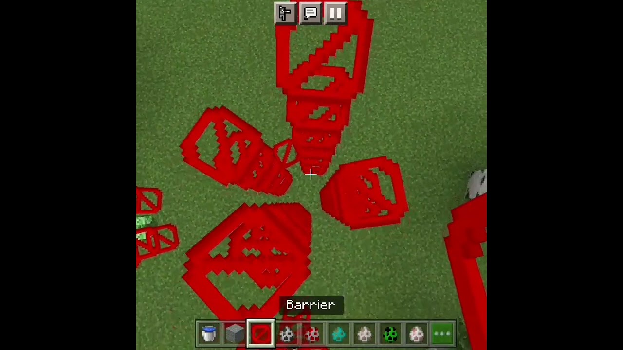 I Created This Crazy Fan Art In Minecraft  MCPE #shorts #viral #minecraft #mems #dream #mcpe