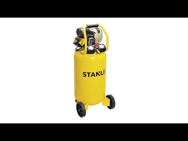 Stanley DST 150/8/50 Compressore ad aria 50 lt silenzioso 1,3Hp