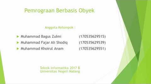 Perbandingan Pemrograman Berorientasi Objek dan Pemrograman Prosedural