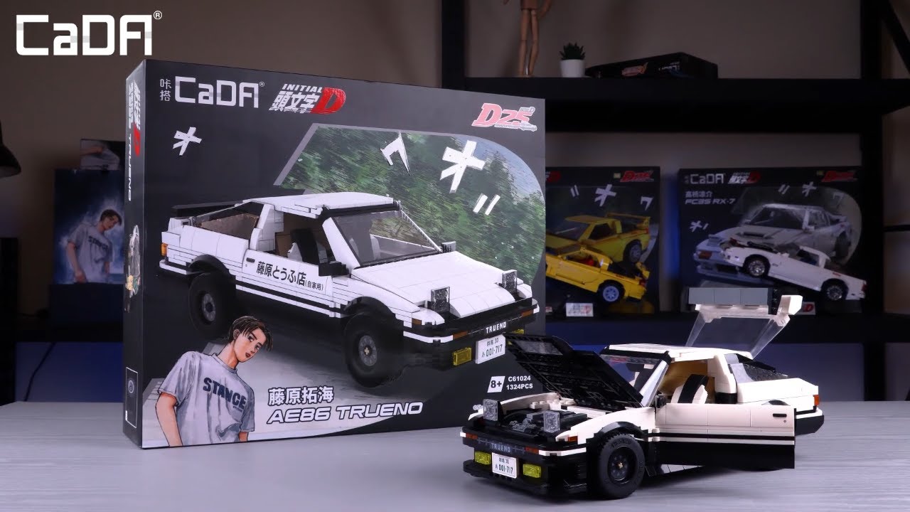 CADA C61019 Toyota AE86 Drift Racing Cars - Technician Block | CADA Block