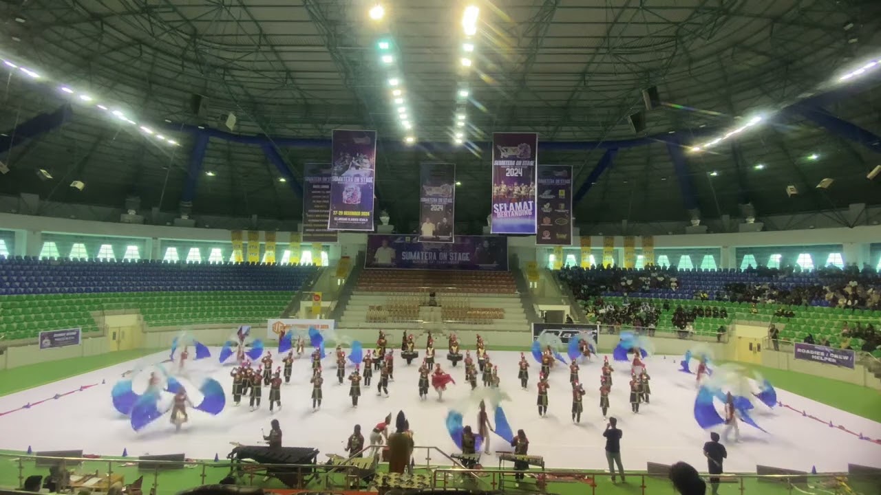 Bahana Dang Merdu SMPN 4 Mandau (Riau) || Marching Full Band Senior || Sumatera On Stage 3