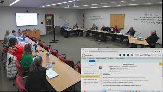 December 18, 2023 Regular School Board  Meeting