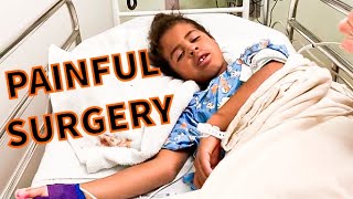 SURGERY FOR 4 KIDS IN ONE DAY!   PANIC IN THE O R |  LIVE LOOK AT TONSILS UP CLOSE! *2018