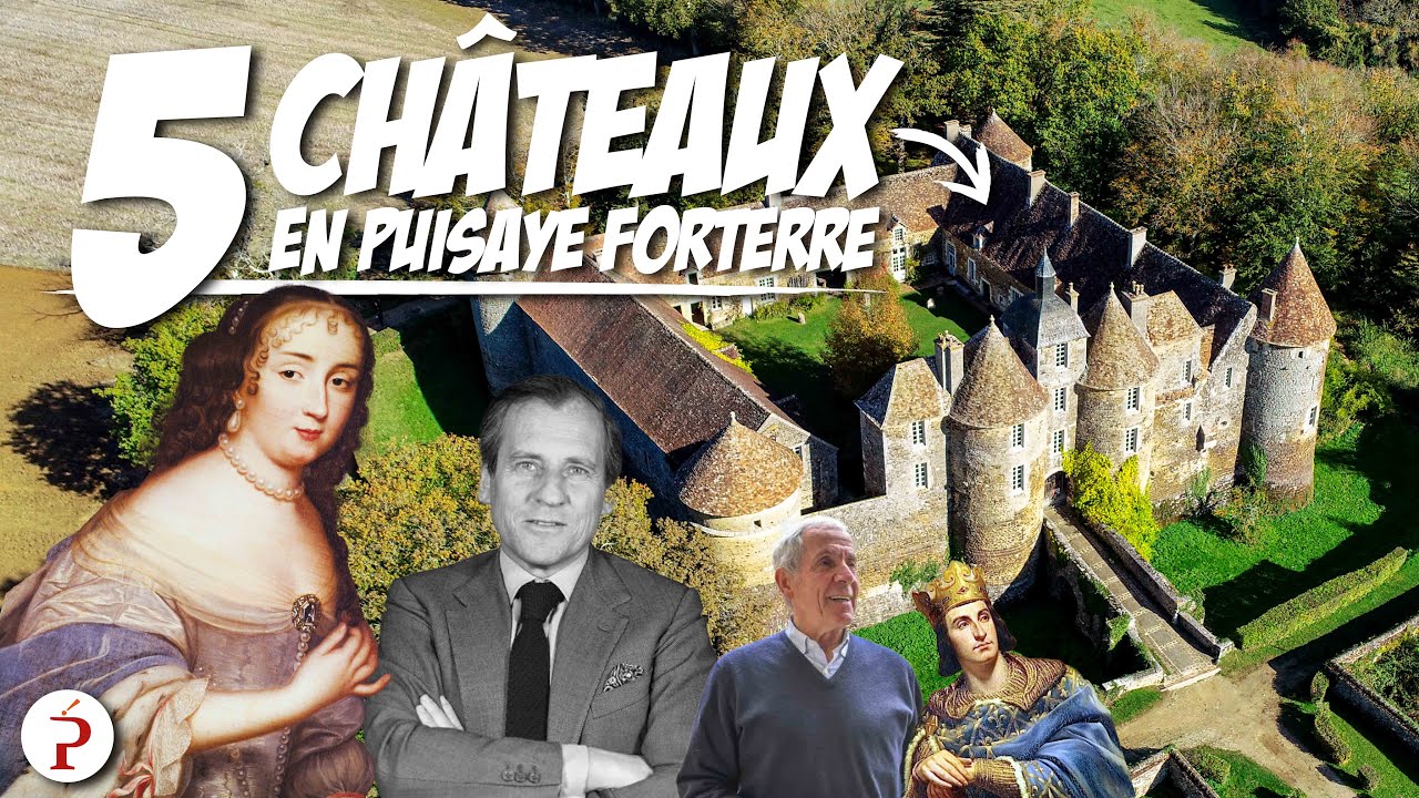5 CHÂTEAUX INCONTOURNABLES EN PUISAYE 🏰 𝑼𝒏 𝒗𝒐𝒚𝒂𝒈𝒆 𝒅𝒂𝒏𝒔 𝒍𝒆 𝒕𝒆𝒎𝒑𝒔