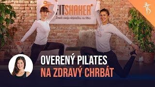 2. #cvicimdoma s Fitshaker.sk - Cvičenie pre tvoj zdravých chrbát! [PILATES]