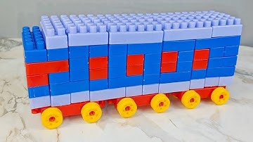 Satisfying Diy Building Blocks Bus/Building Blocks ASMR/Relaxation #satisfying#asmr#asmrsounds#diy