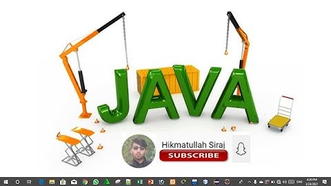 Java basic tutorial in Pashto language(The Scanner Class in Java II)