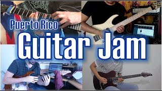 Video thumbnail of "PR Guitar Jam #1 | Israel Romero | Edmer Omi | Juan Antonio | Cesar Adames Baez"