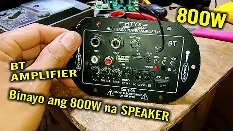 Budget Bluetooth Amplifier "Ang Lakas"