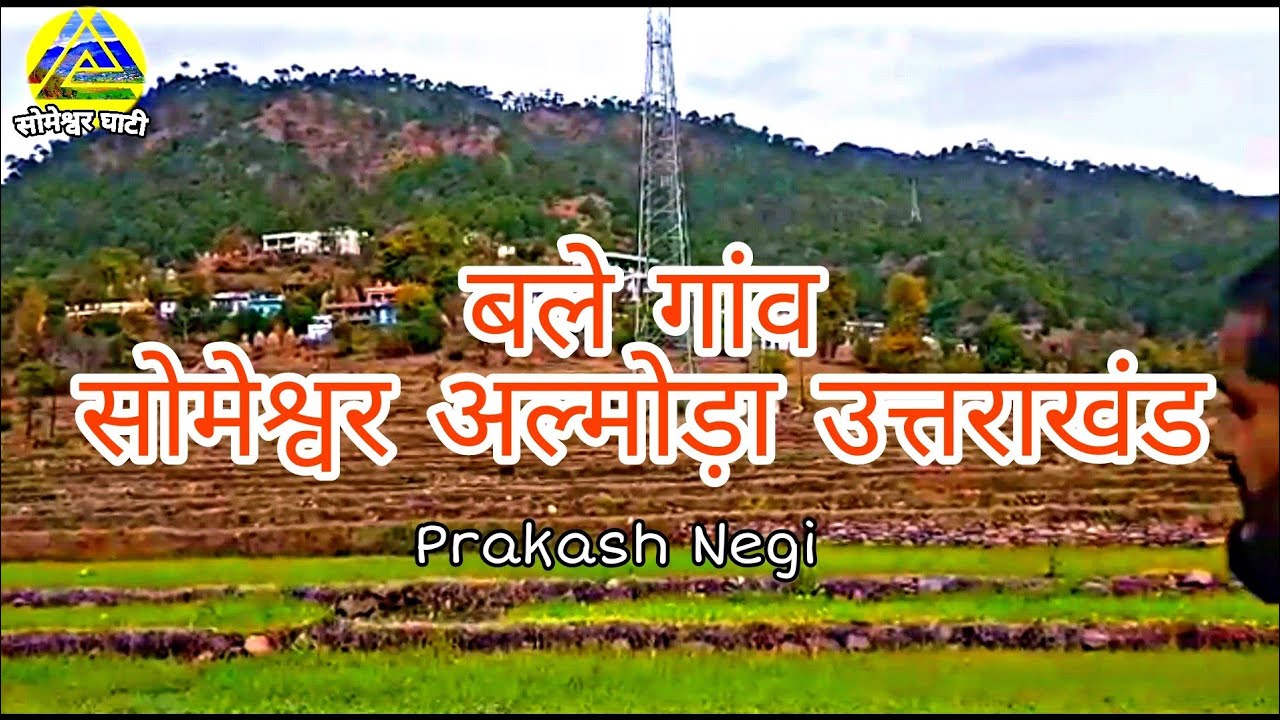Beautiful Village BALE बले, Someshwar Almora Uttarakhand.  Video - Prakash Negi