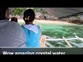 Wow amazing,crystal water cuatro islas philippines💞💞💞