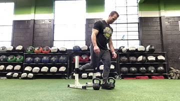 Dead Stop Bulgarian Split Squat