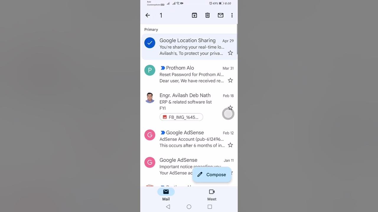 how-to-mark-gmail-as-unread-in-gmail-android-mobile-app-2022-youtube