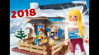 chalet de noel playmobil