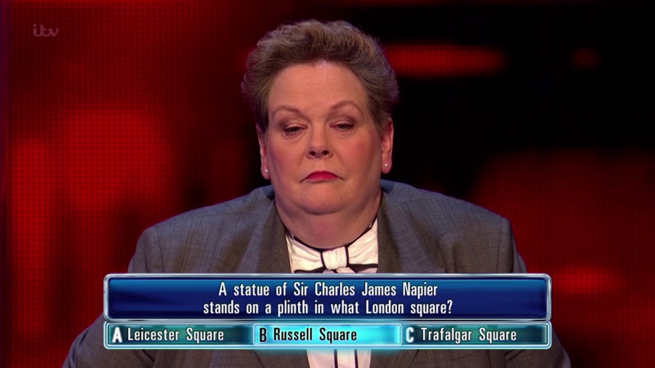 Robert Gets His Sir Charles James Napier Question Wrong | The Chase