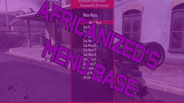Black Ops 2 - Africanized Menu Base - GSC Menu