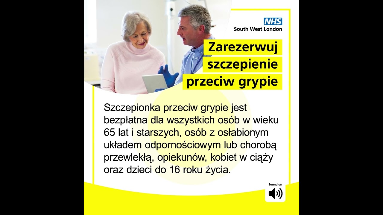 Flu vaccination POLISH