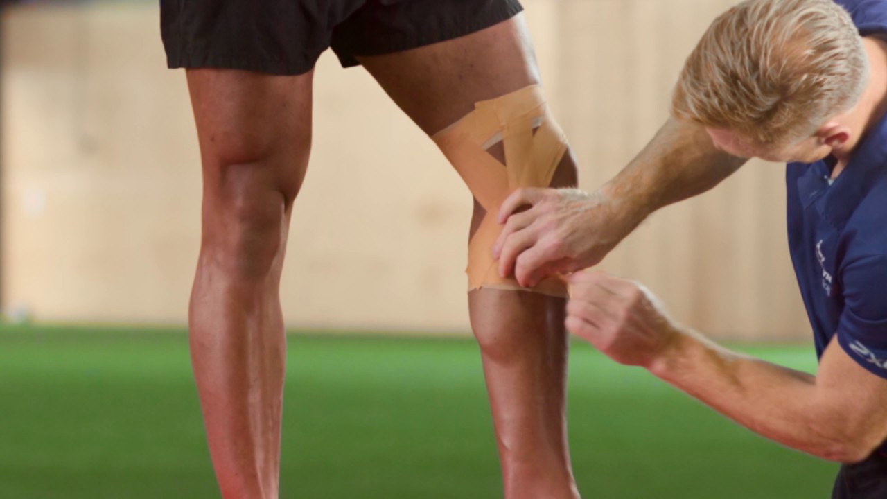 Two Gentle Techniques for Knee Taping | Elastoplast