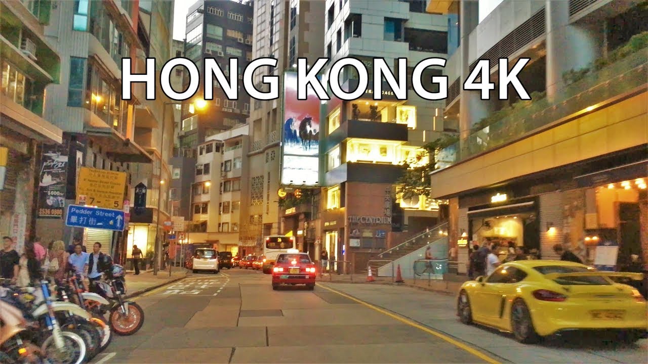 Hong Kong 4k Sunset Drive Driving Downtown Youtube Hong Kong 4k Sunset Drive Driving Downtown Youtube