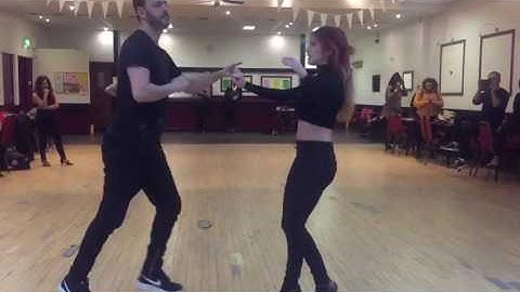 Intermediate Salsa Class @MSC Feb 2016 - Fadi K and Cristina