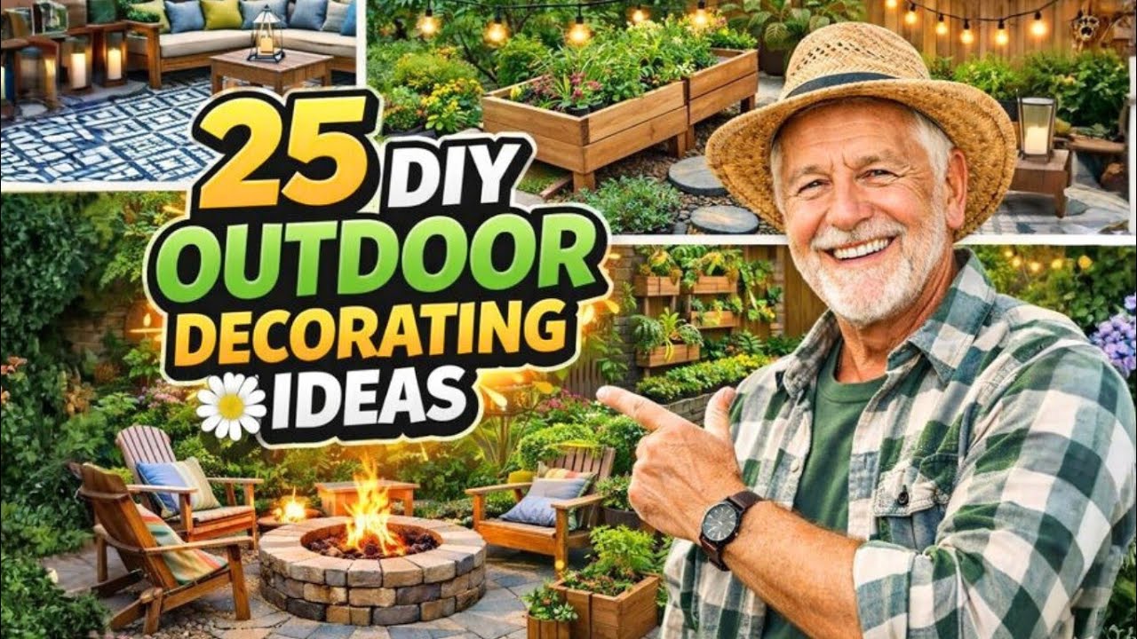 25 DIY Outdoor Projects to Transform Your Patio and Yard!