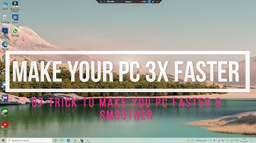 How to make your PC  faster | 3x | Window 10 | Tech Tack |