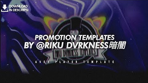 [PROMOTION TEMPLATE] The Dub Rebellion Visualizer By @Riku Dvrkness暗闇 || Avee Player Template