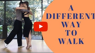 Tango Walking - Add a Sacada into your walk (Steps)