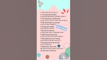 Punjabi to English translation 1-10  |Class 10th PSEB | #english #pseb #class10 #boardexam #grade10