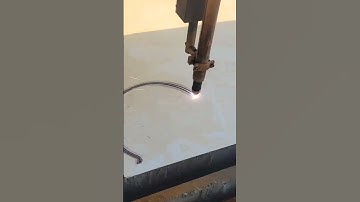 how to cnc plasma steel cutting #cnc #shorts