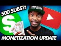 YouTube Just Monetized Small Channels!  (YouTube Monetization 2023)