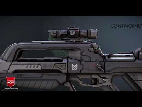 Halo - Battle Rifle Model 3D