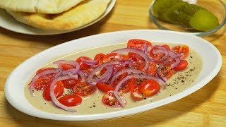 Салат с помидорами и тахини (тхиной). Рецепт от Всегда Вкусно!