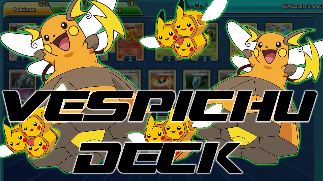 Pokemon TCG Vespiqueen/Racichu Deck YouTube