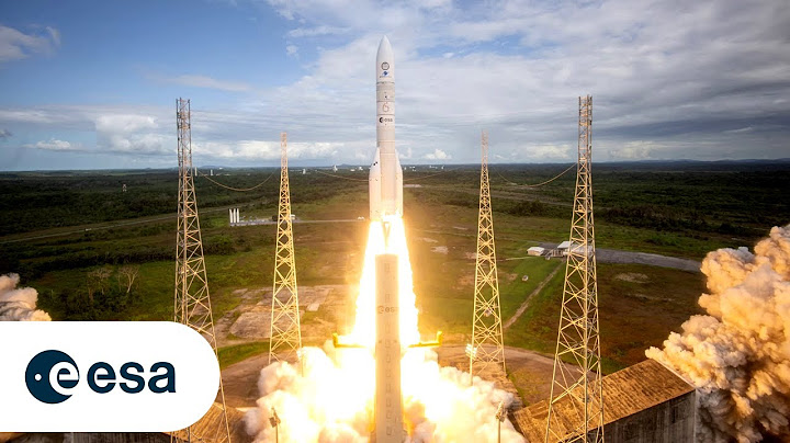 Ariane 6 launch montage: one liftoff, many views