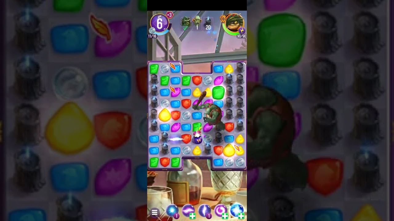 Harry Potter: Puzzles & Spells level 2163 no boosters