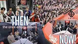 SB19 Then and Now with A&#39;tin Making History on Wish Bus! (Fan Cam Compilation)