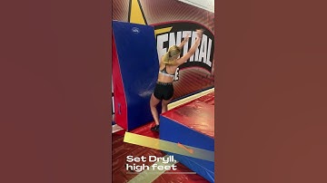 Drills for the standing full #cheerleader  #cheer #tumbler