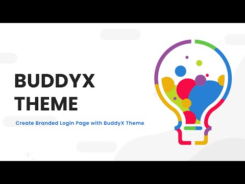 Create Branded Login Page with BuddyX Theme